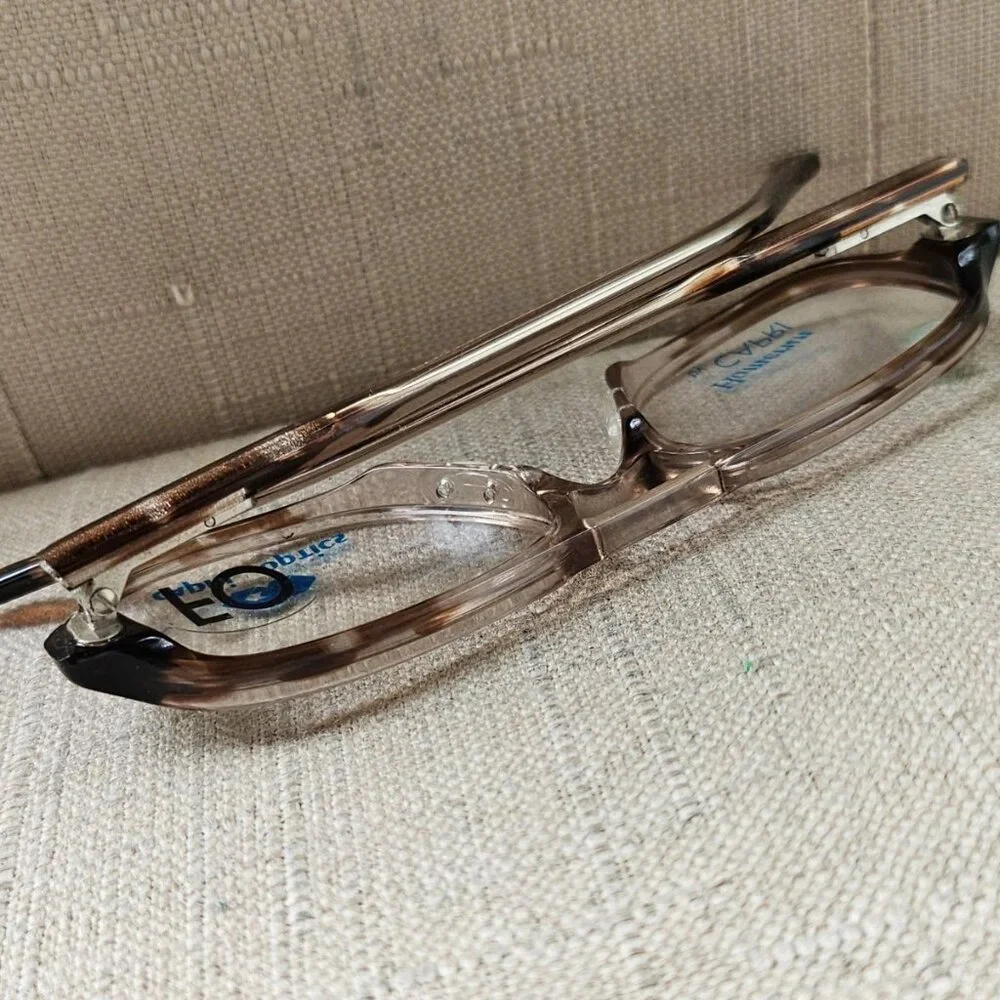 Homerun by Capri Youth Eyeglasses Frame Brown Marble 48[]18 130 Glasses Eyewear